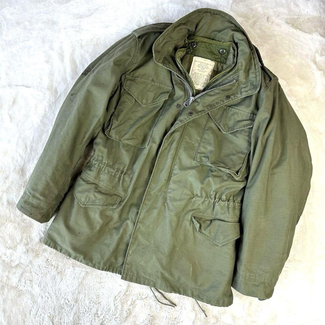M65 2nd ミリタリージャケット L 米軍実物 放出品 キルティング