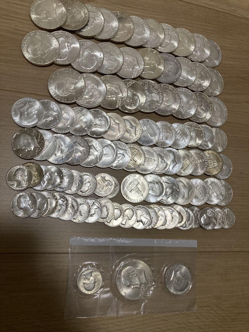 1976 アメリカ 銀貨 silver400 約1350g まとめ