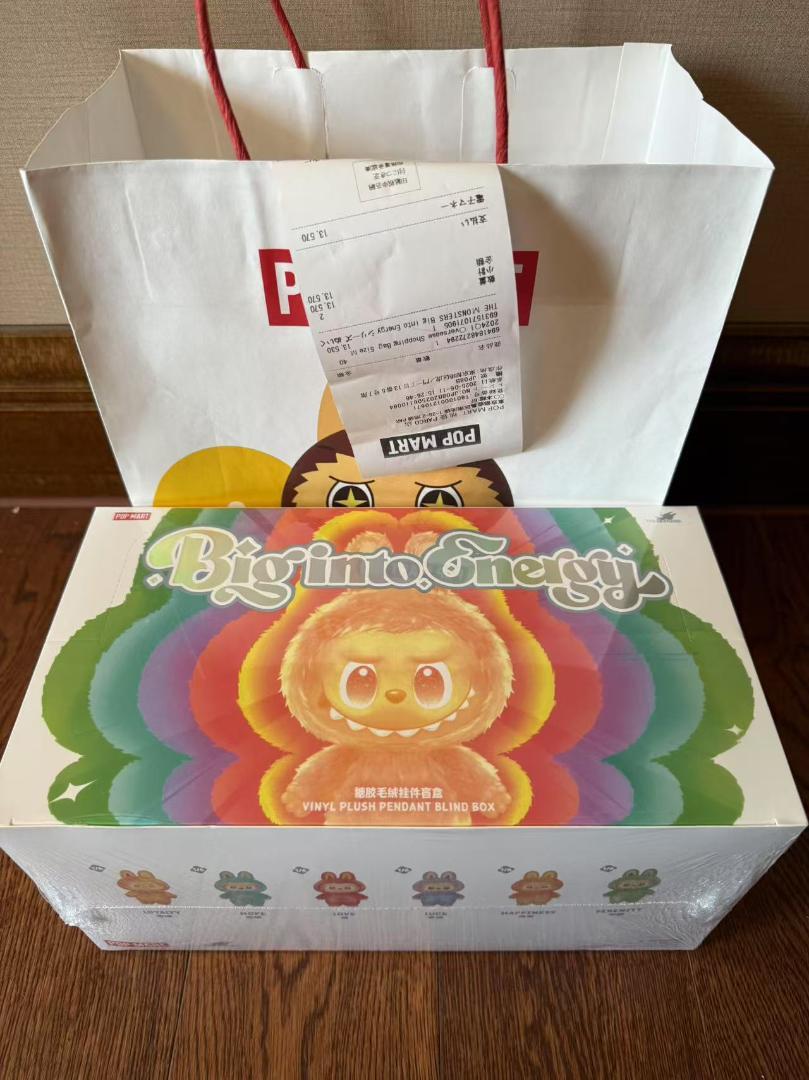 未開封 POP MART BigintoEnergy ぬいぐるみ