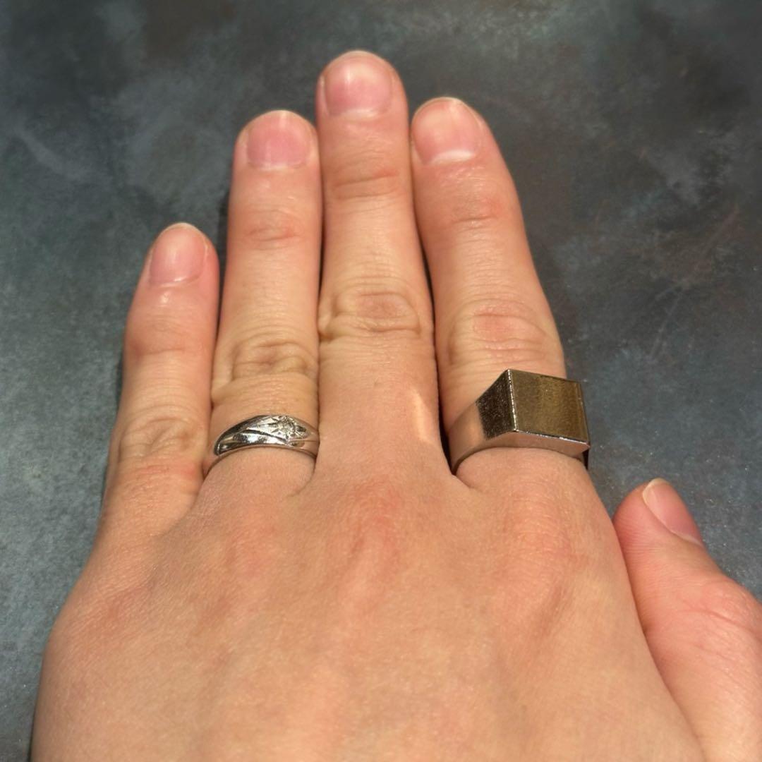 海外並行輸入正規品 超 RING/シルバー/リング DESIGN STONE SILVER925 - 安いFashion アクセサリー