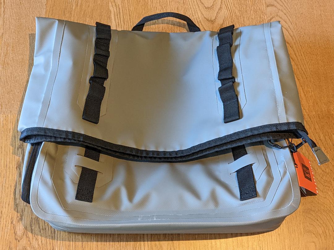 【中古】DOD ターポリンサドルバッグWP DBT606-KH ストームカーキ
