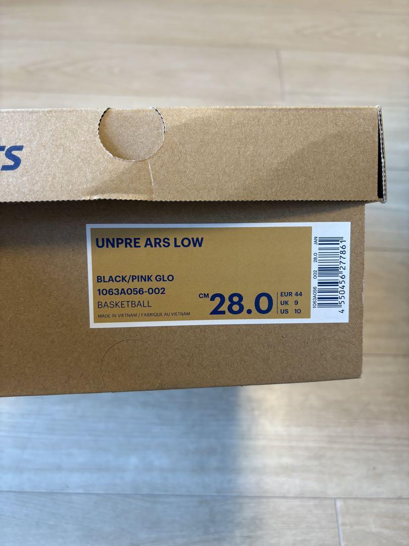 asics UNPRE ARS LOW 28cm 新品未使用