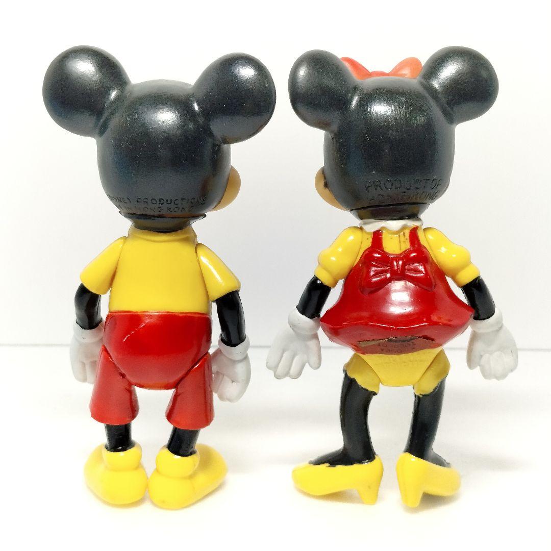 当時物 東京ディズニーランド 限定 ミッキー ミニー ソフビ フィギュア
