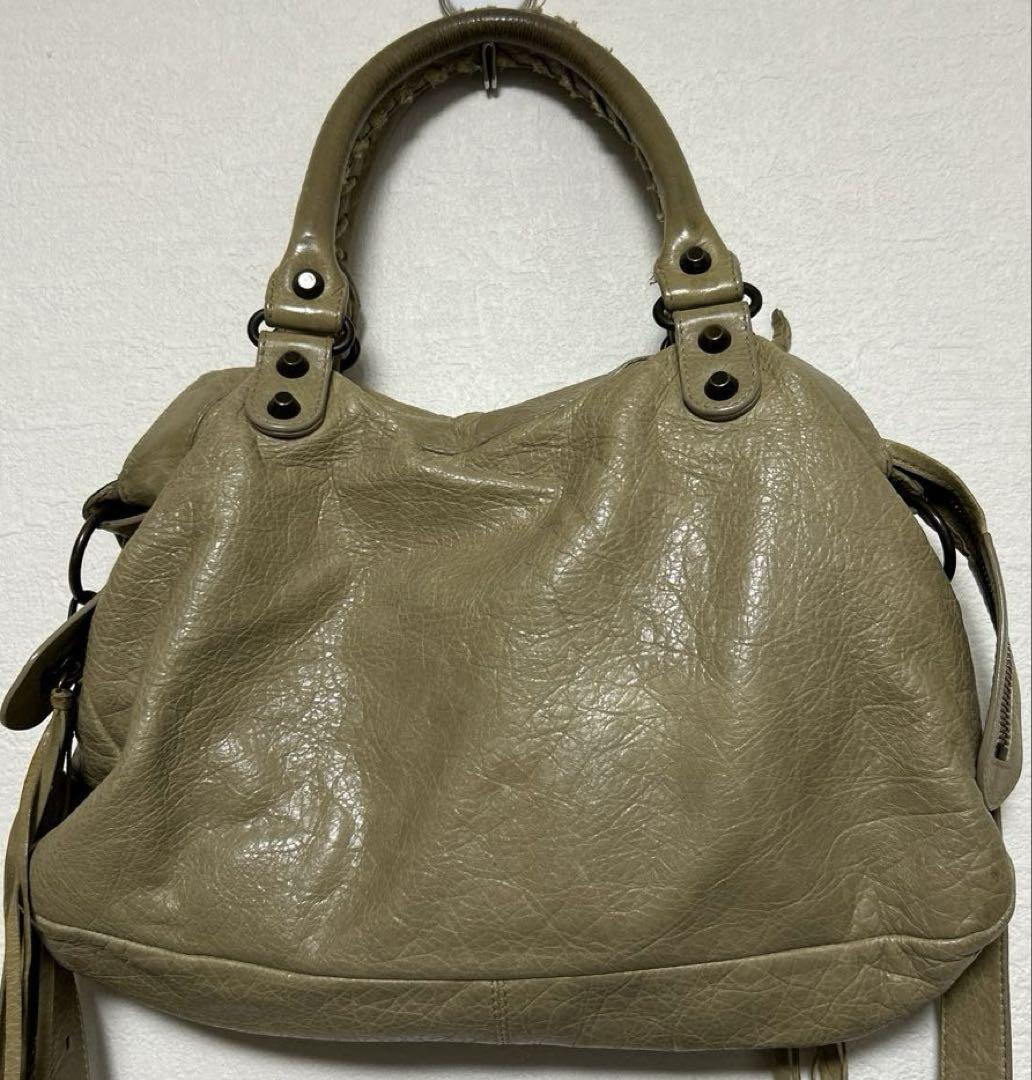 ド*ロ様 BALENCIAGA/バレンシアガ/シティ/2WAY/ハンドバッグ❣️
