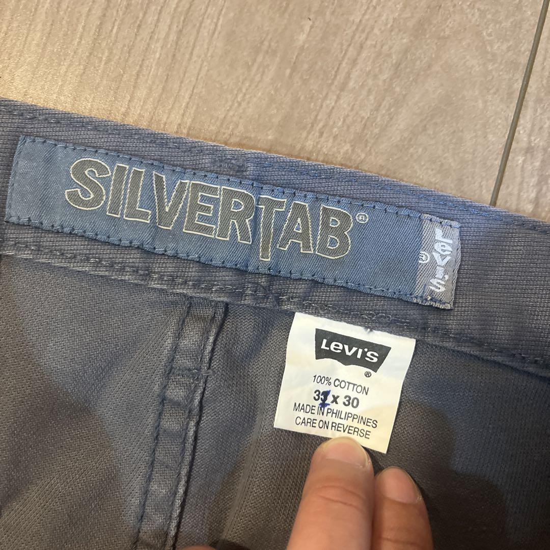 希少 silvertab 00s カーゴパンツ シルバータブ levis y2k