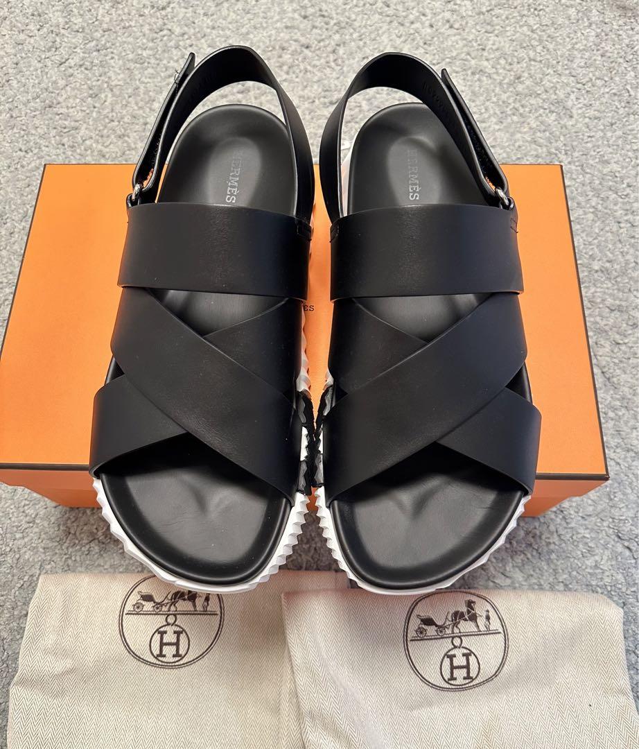 HERMESエルメスエレクトリックサンダル43 エルメス メンズ サンダル エレクトリック HERMES サイズ43