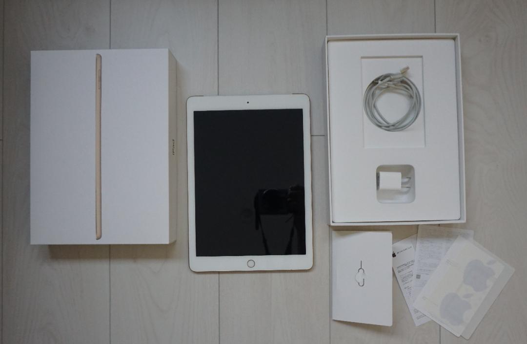 かわいい~!」 タブレット-iPad (第5世代) 32GB Wi-Fi+Cellularモデル