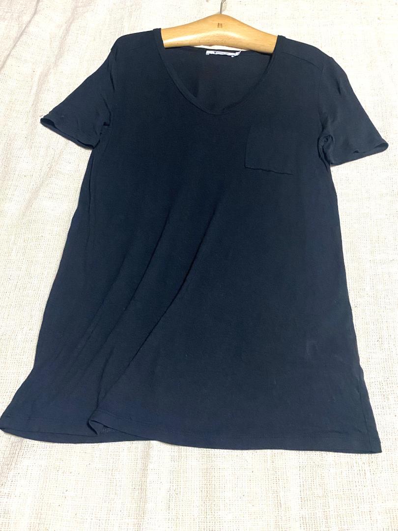 ALEXANDER WANG ブラック Tシャツ