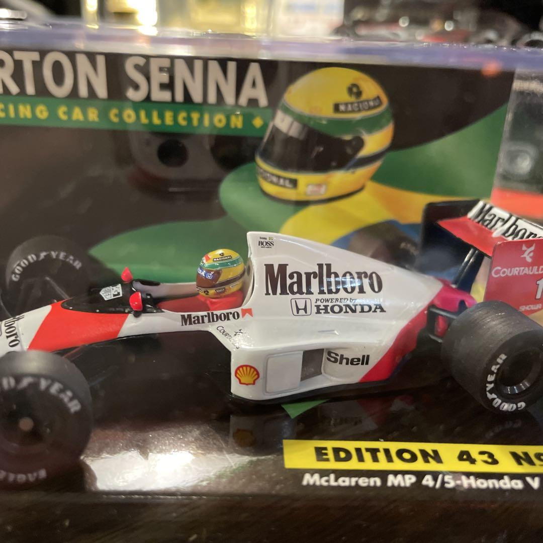 絶版　1/43 マクラーレン　ホンダ　MP4/5 1989 A.セナ タバコ使用