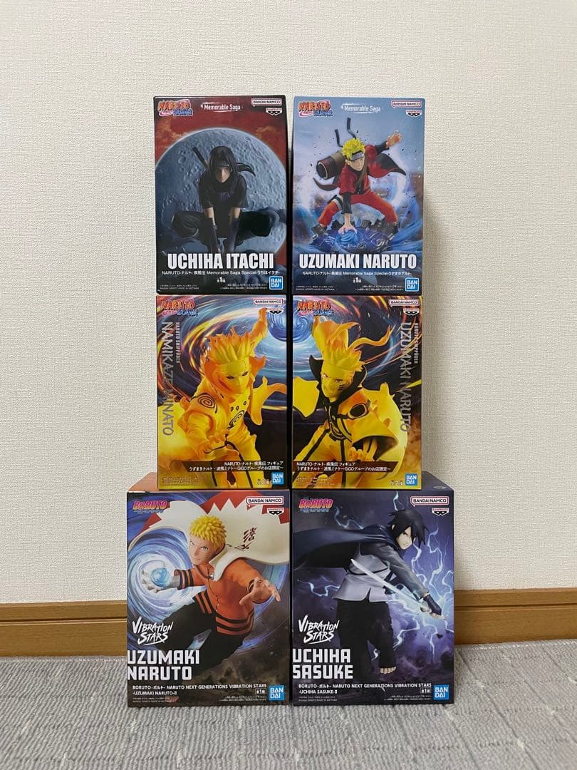 NARUTO ナルト　フィギュア　まとめ売り　6点