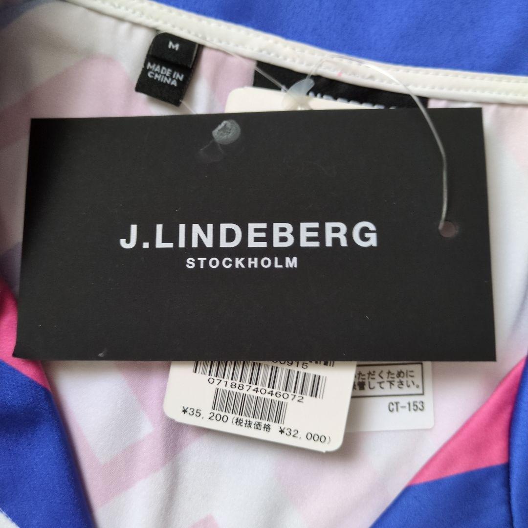 新品タグ付き　J.LINDEBERG ショートスリーブシャツ 新品