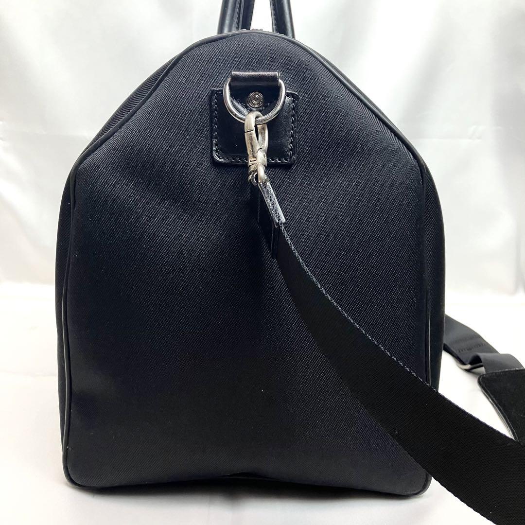 【極美品】ハンティングワールド  ボストンバッグ　2way 大容量　ブラック