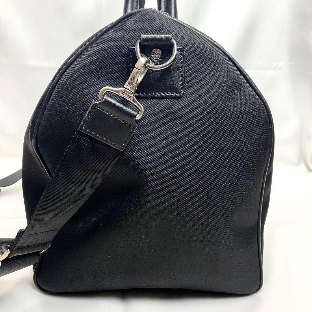 【極美品】ハンティングワールド  ボストンバッグ　2way 大容量　ブラック