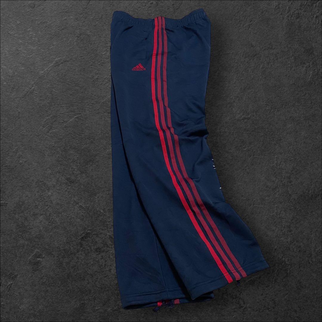 00s archive adidas wide track pants y2k