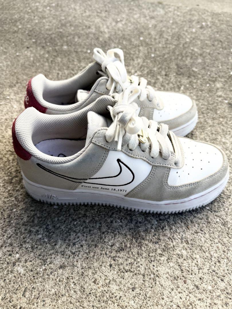 NikeAirForce 1 Low First Use Light Stone