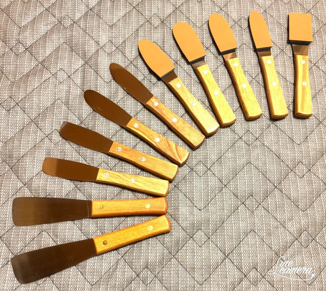 コーキングヘラ、シーリングヘラ11本フルセット、アメゴム、金ヘラセット