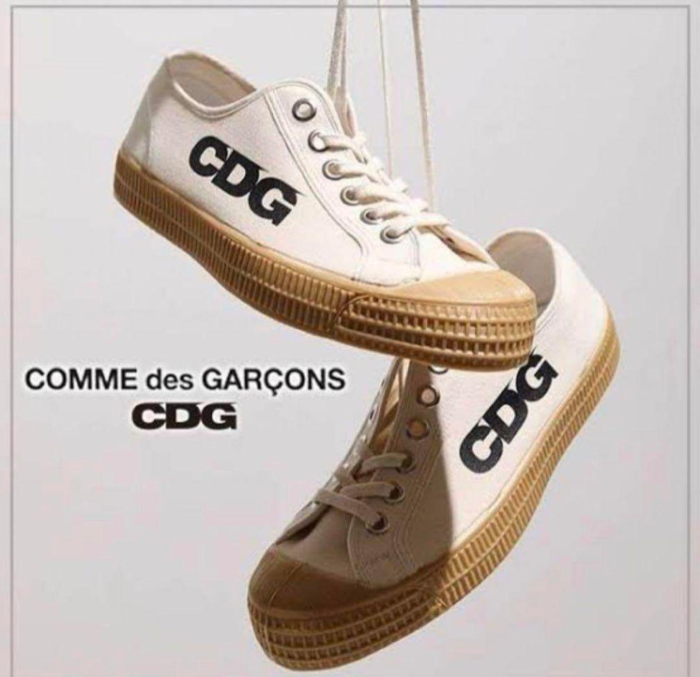 美品 希少 小さいサイズ NOVESTA × CDG コラボスニーカー EU35