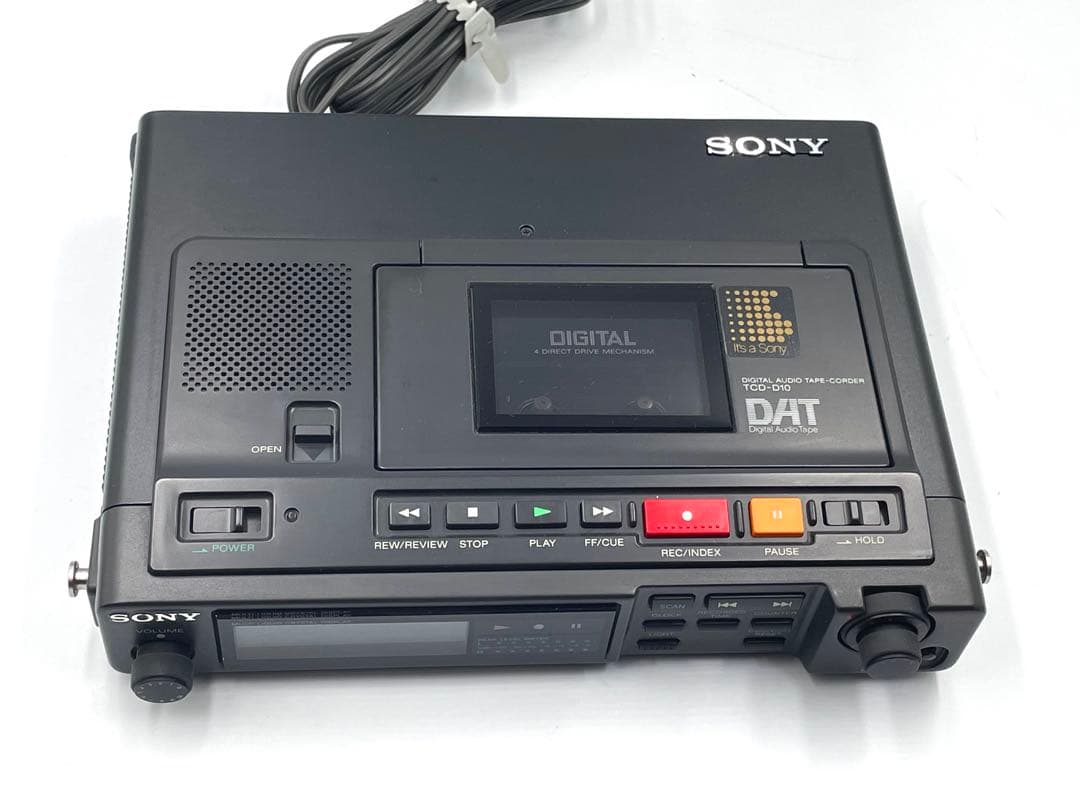 ジャンク 外観美品 SONY TCD-D10 ポータブルDATテープレコーダー ジャンク 外観美品 SONY TCD-D10 ポータブルDATテープレコーダー