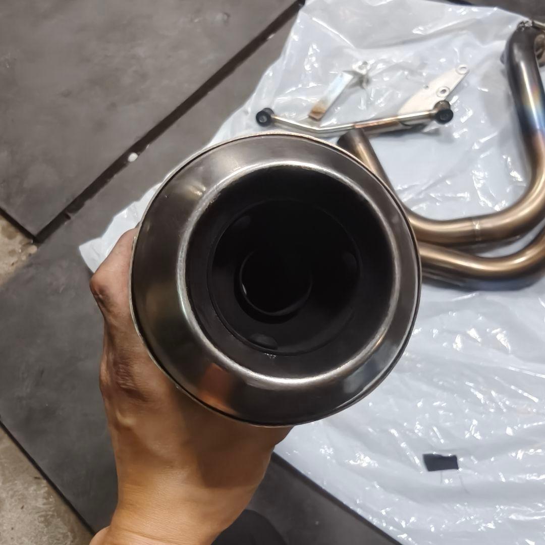 スポーツスタートランプサイクル チタンマフラー XL1200 XL883