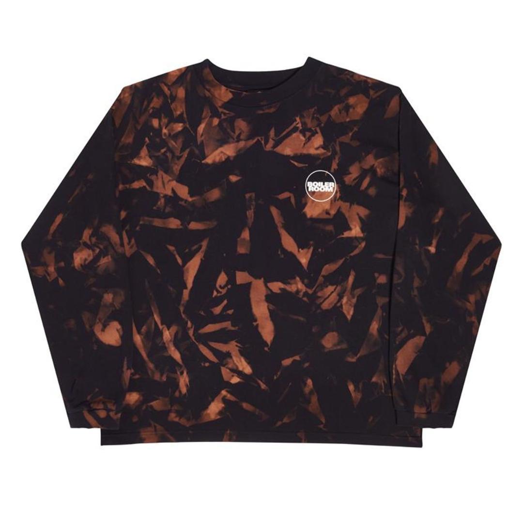 新品未使用 BOILER ROOM タイダイ染め 長袖 Tシャツ 値下げ不可