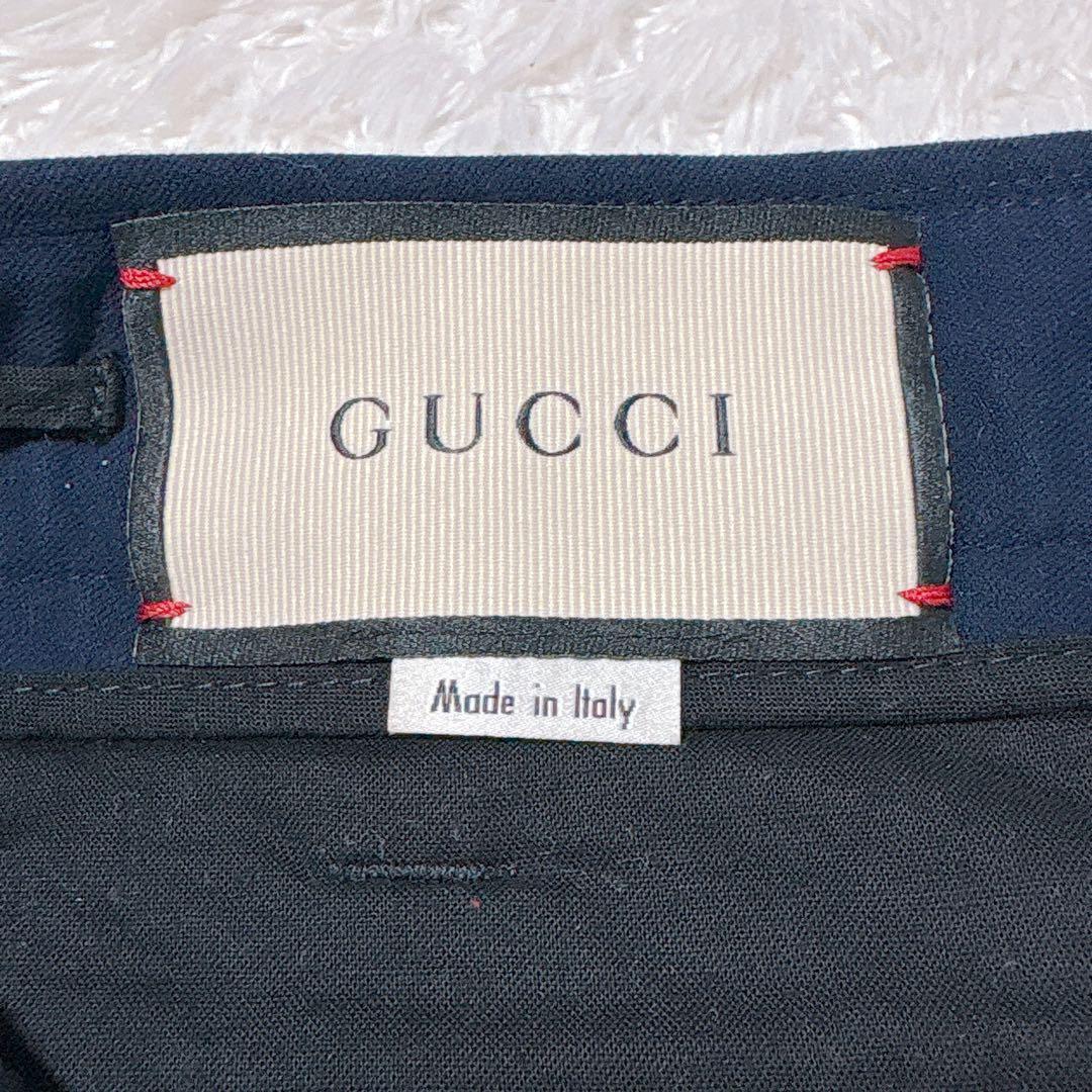 GUCCI グッチ サイドライン パンツ 花柄 刺繍 トラックパンツ ジャージ