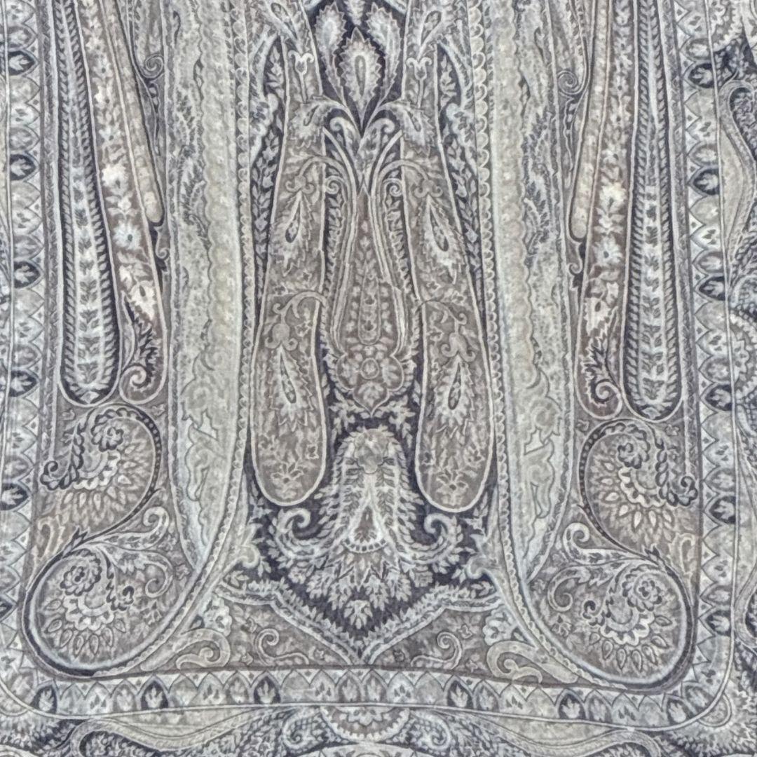 美品✨ETRO シルク100% イタリア製 ペイズリー 大判ストール