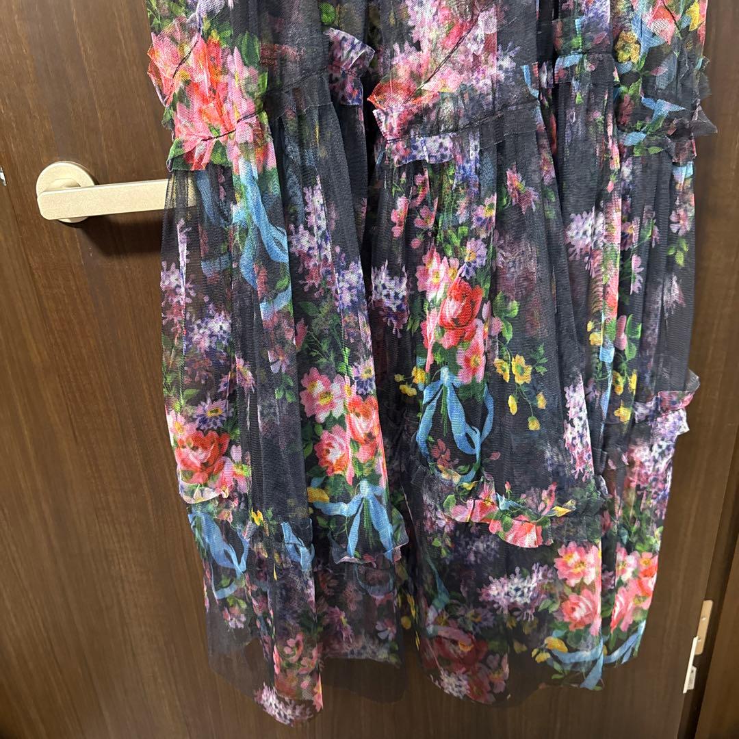 Narcissus シアフラワーワンピース FREE