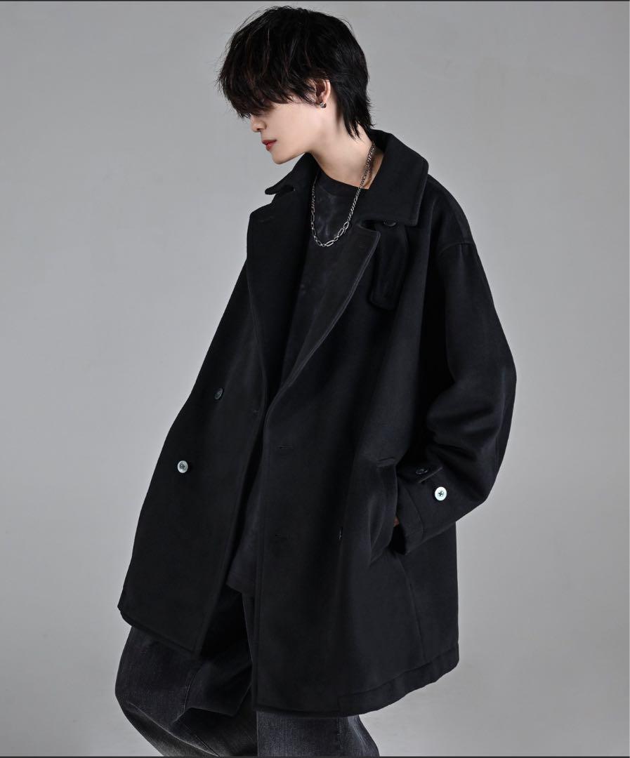 ADRER Beaver melton over P-coat　Lサイズ