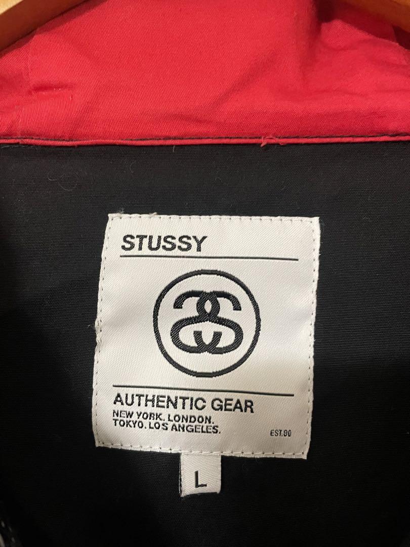 ［Lサイズ] stussy アノラックパーカー　ギャラクシー柄