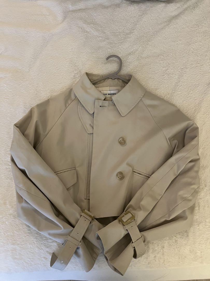 Lilybrown ショート丈トレンチコート