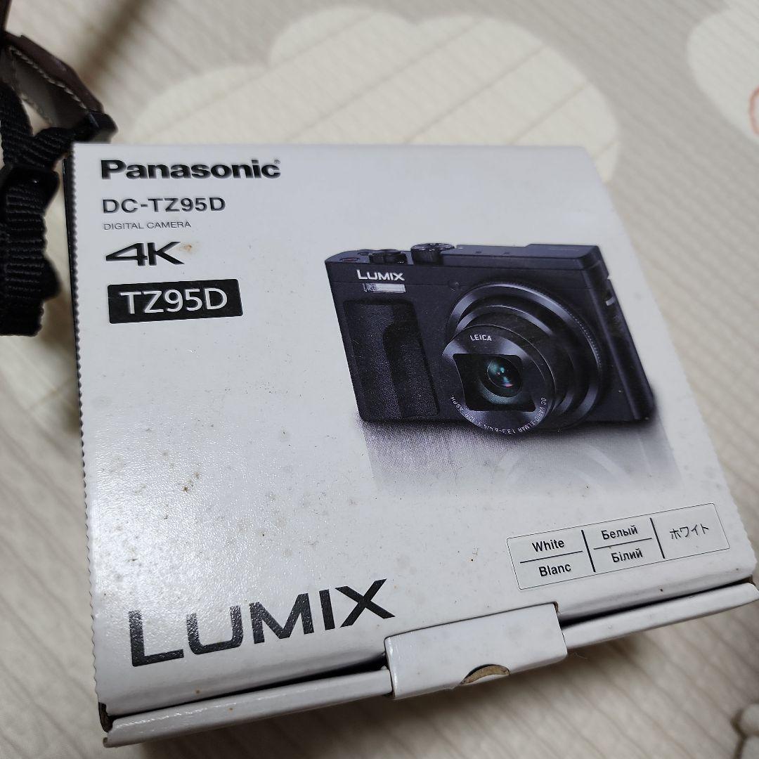 Panasonic DC-TZ95D ホワイト デジタルカメラ
