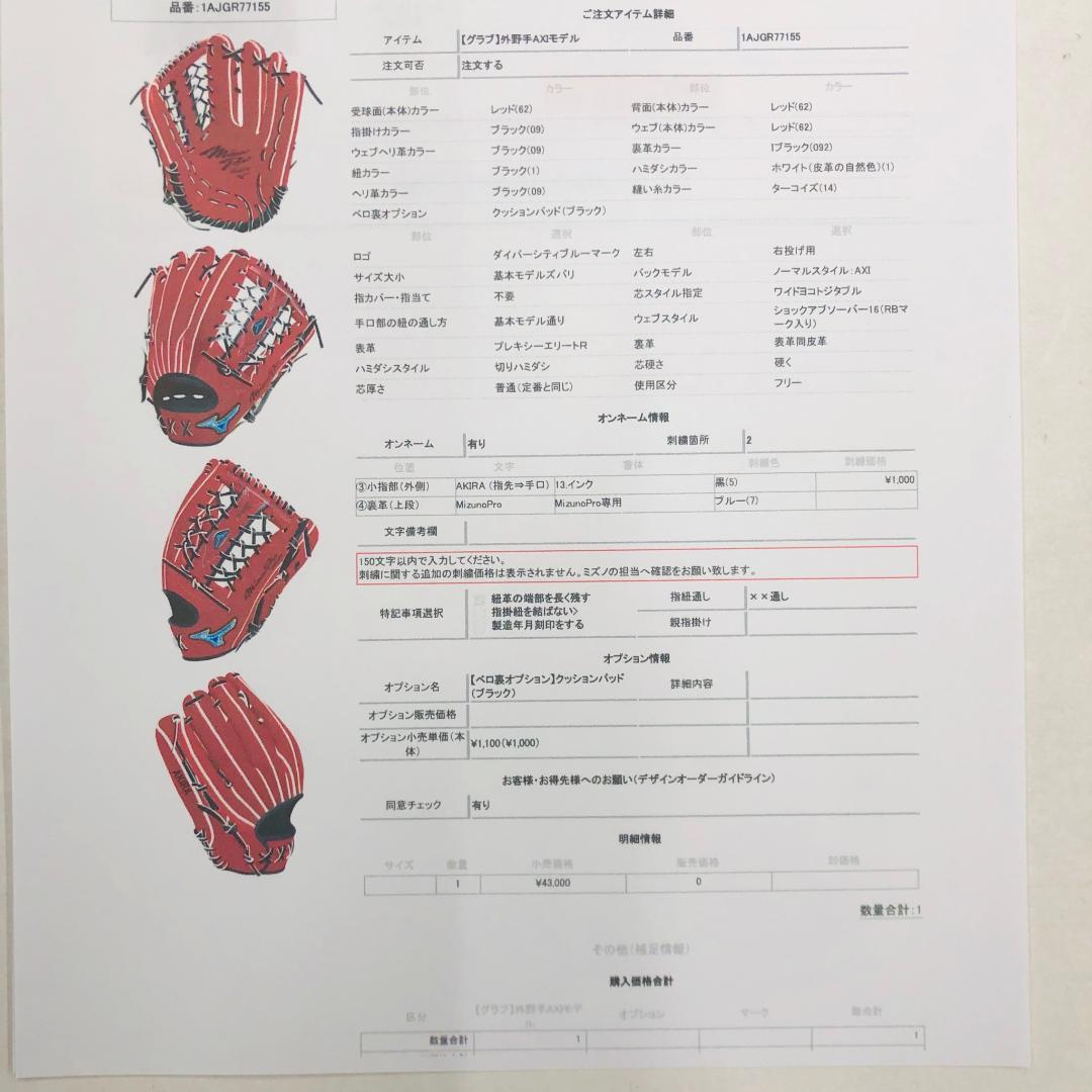 最新作セール Time様専用 ミズノプロダイバーシティーブルー軟式オプションオーダー b3kyu-m64396032246 最新作爆買い