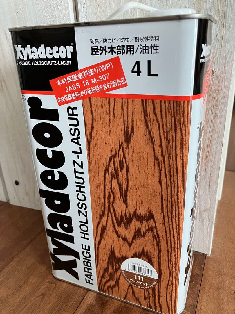 キシラデコール　4リットル　新品未開封