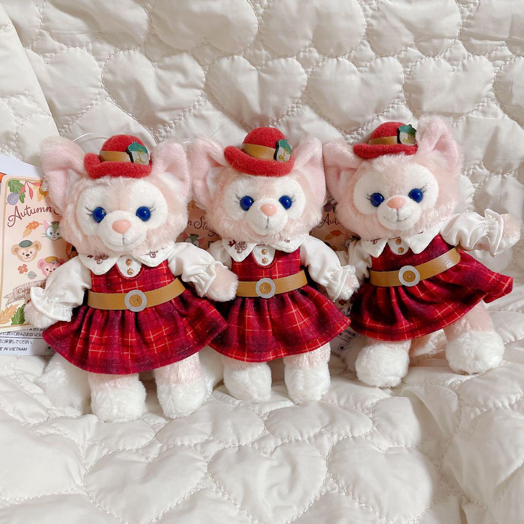 ディズニー オータムストーリーブック リーナベル ぬいぐるみバッジ
