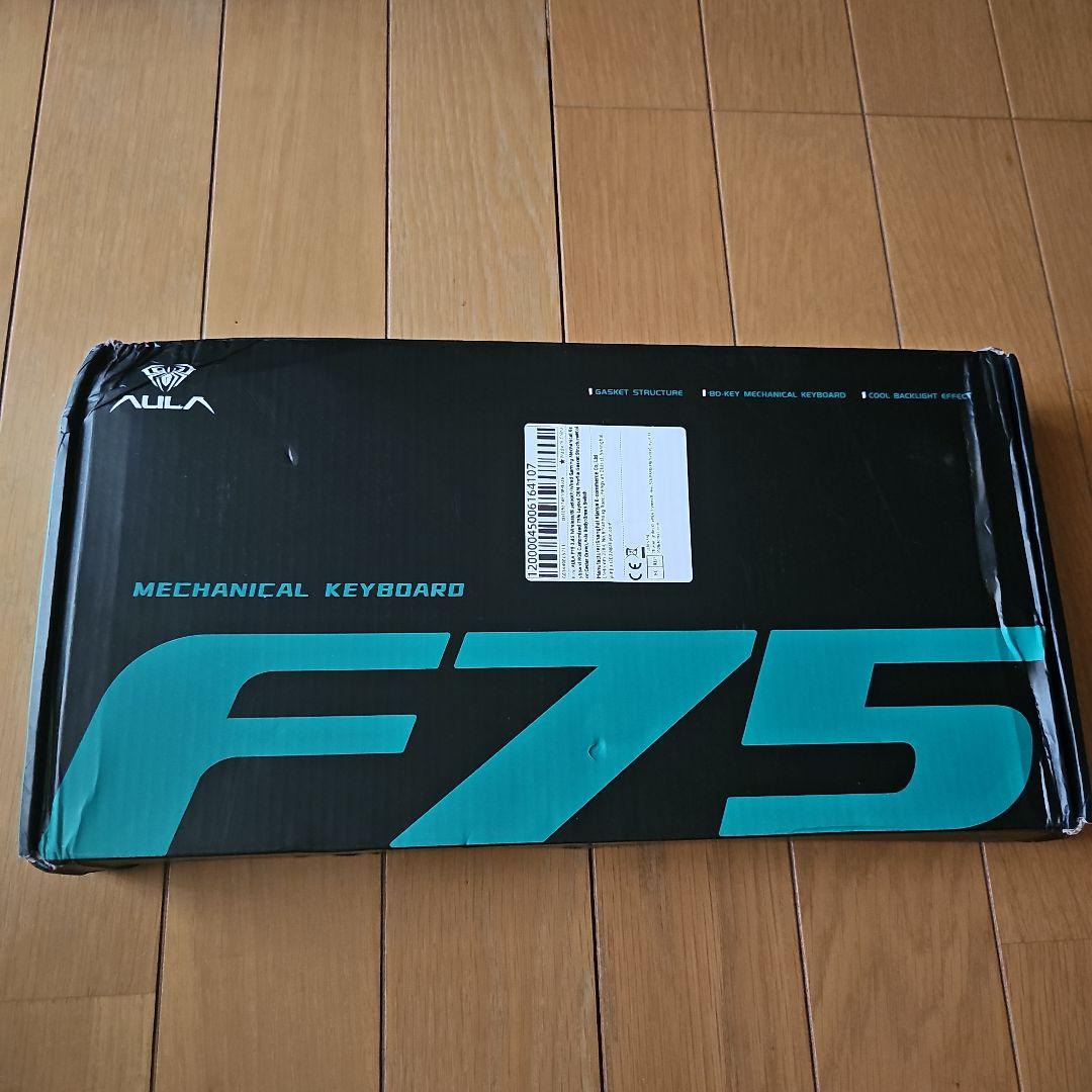 AULA F75　ブルー　グリーン　ゲーミング　メカニカル　キーボード