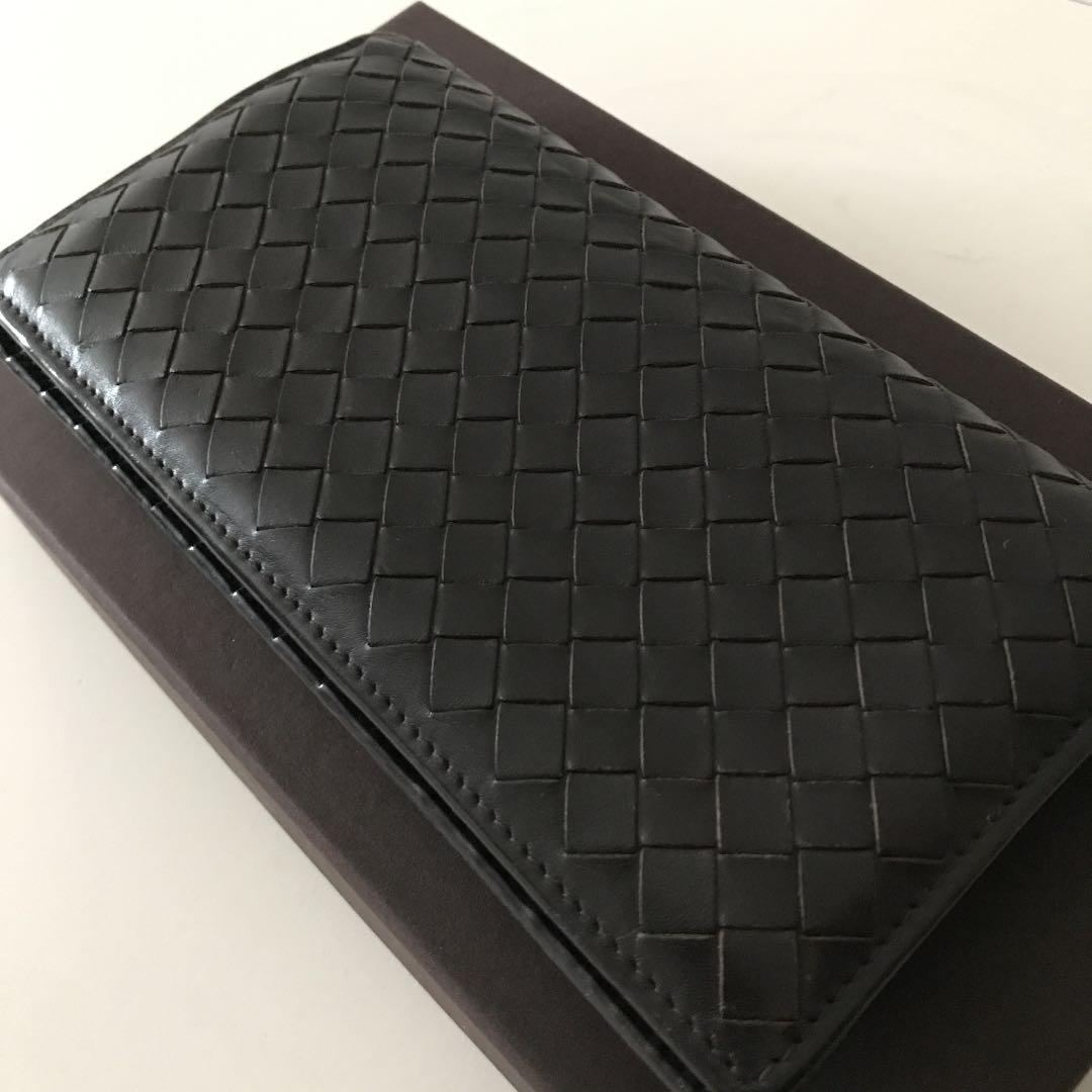 最安値爆買い 美品 長財布 カーフレザー Wz7Hc-m64399758850 ボッテガヴェネタ イントレチャート 最新作特価