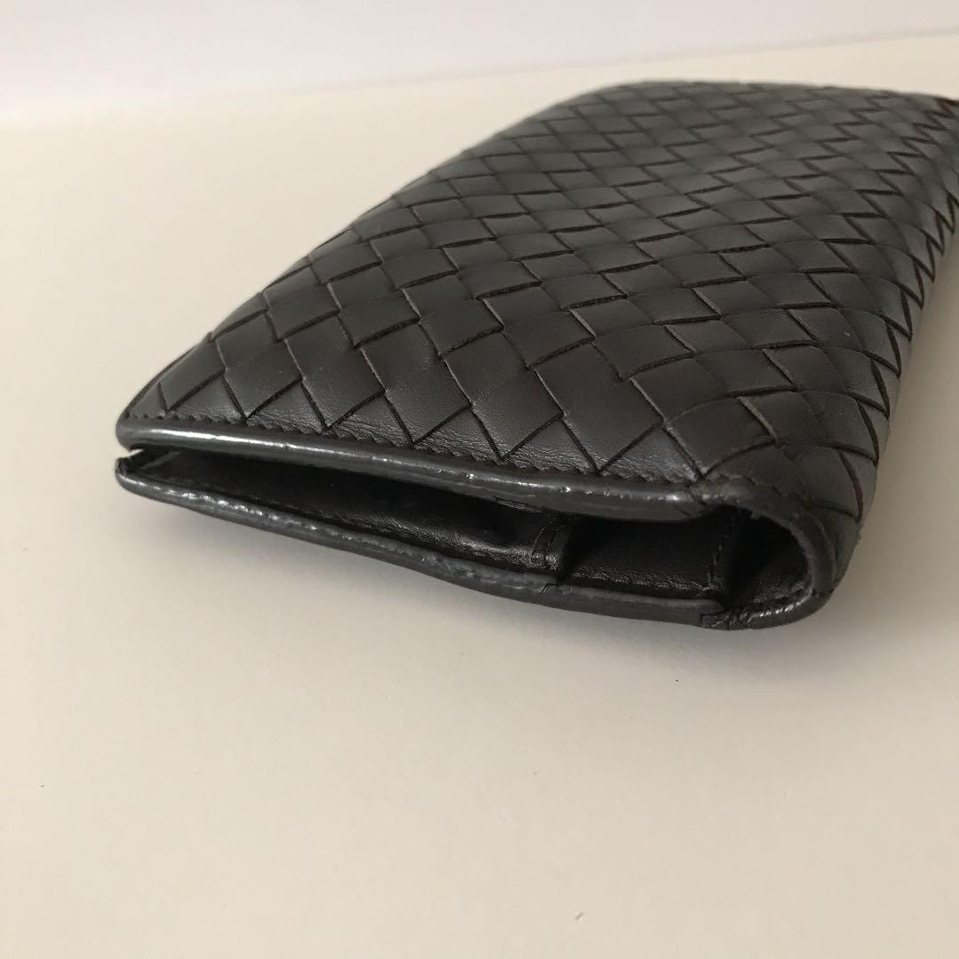 最安値爆買い 美品 長財布 カーフレザー Wz7Hc-m64399758850 ボッテガヴェネタ イントレチャート 最新作特価