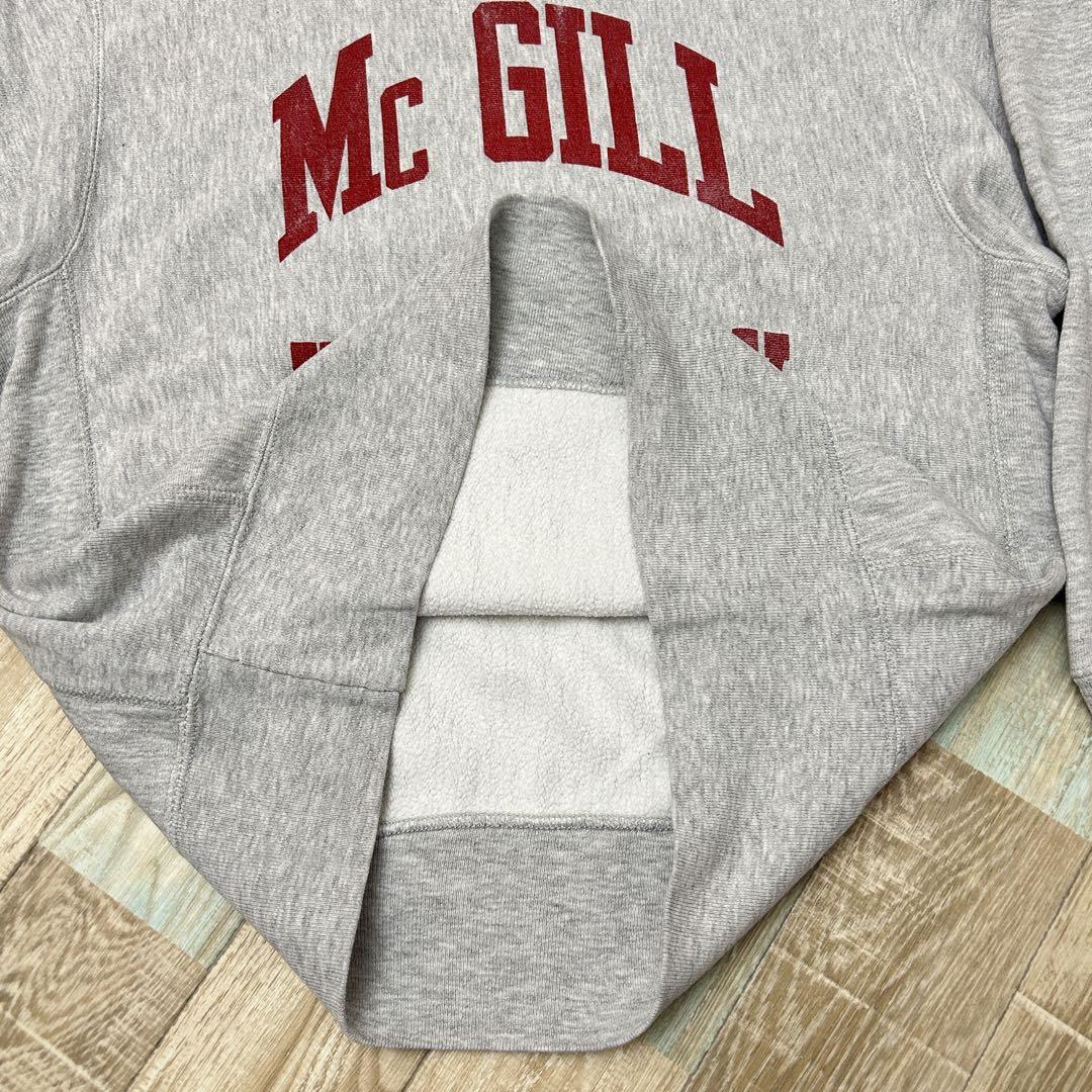 80s USA製 チャンピオン スウェット トリコタグ Mc GILL カレッジ