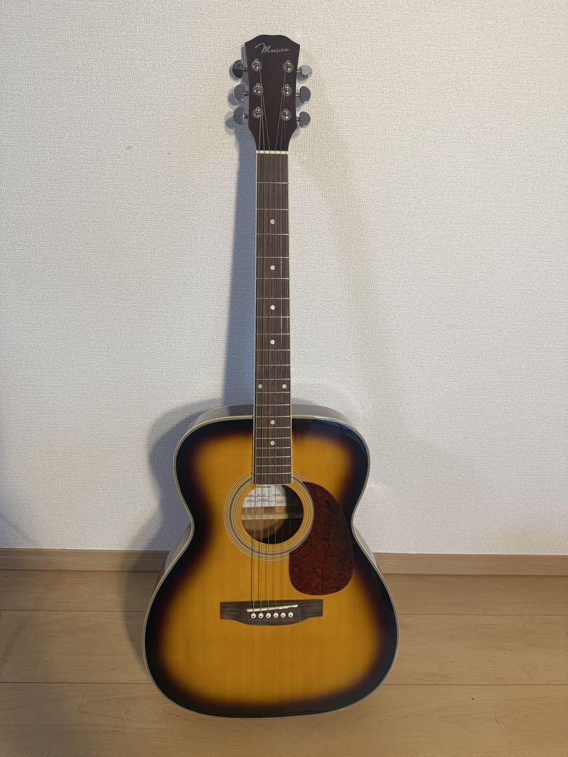 ①morris MF-256CB アコースティックギター　楽器　ケース付き ギター ケース付き - メルカリ