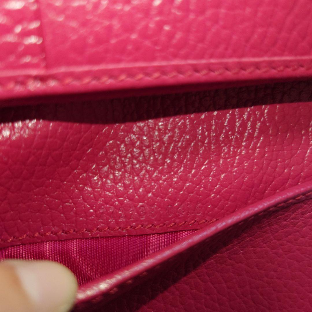 グッチ日本限定 GGマーモント 二つ折り財布 レザー コンパクト ウォレット 黒