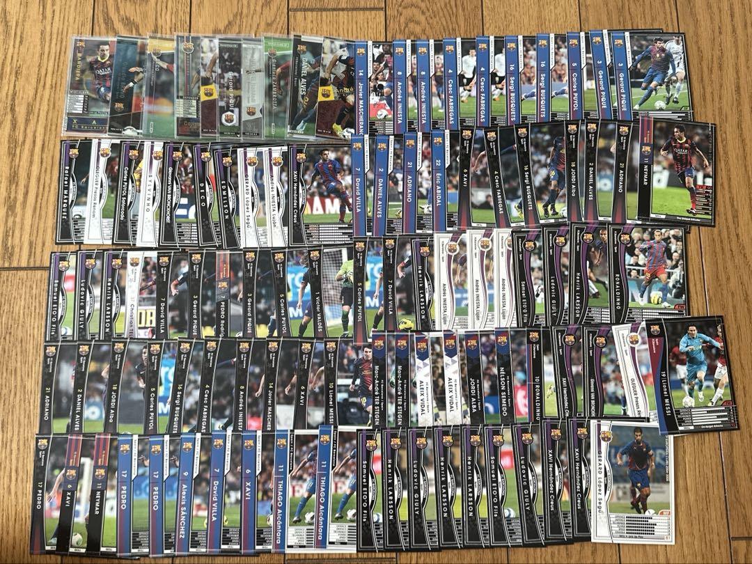 wccf バルセロナ 白黒カード まとめ売り 100枚以上 - メルカリ