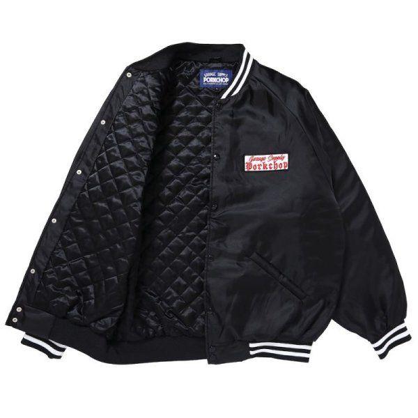 ジャケット・アウター PORKCHOP GARAGE SUPPLY SATIN SPORT JKT