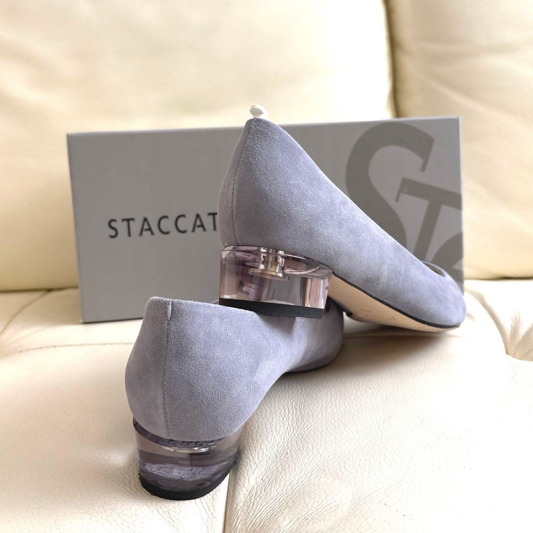 美品❣️STACCATO スタッカート ウィンクリアヒールパンプスフラットパンプス 美品❣️STACCATO スタッカート ウィンクリアヒールパンプスフラットパンプス