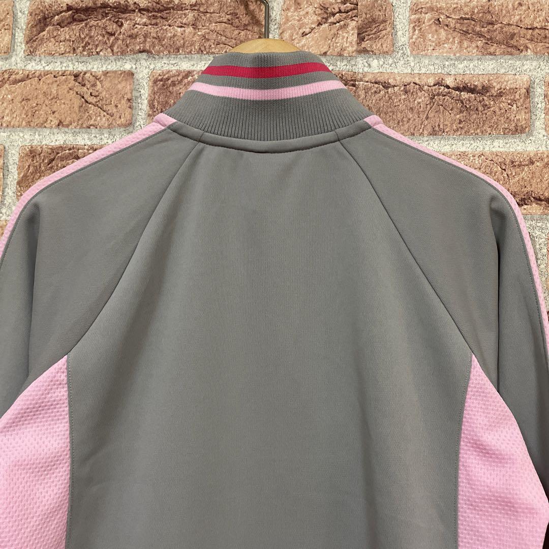 NIKE - Nike Dri-FIT ジャージ M グレー/ピンク　美品　レディース　ナイキ ナイキ NIKE ジャージ 上 ピンク&グレー Msize - メルカリ