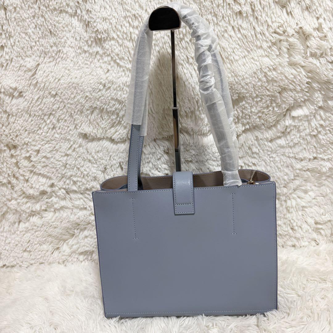 【未使用】フルラ FURLA ハンドバッグ ソフィア M アーチロゴ 水色