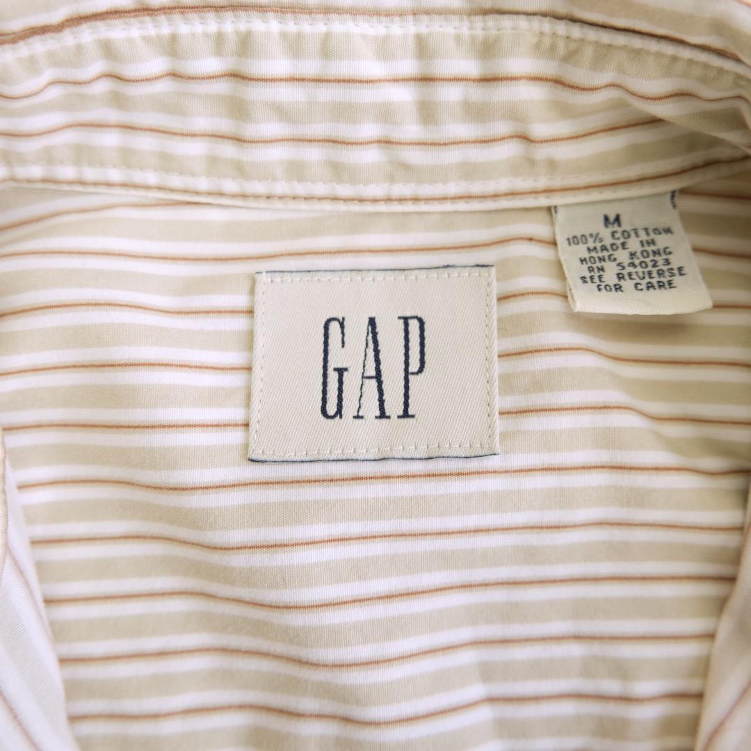 OLD GAP 00s L/S Multi-Stripe Shirt M
