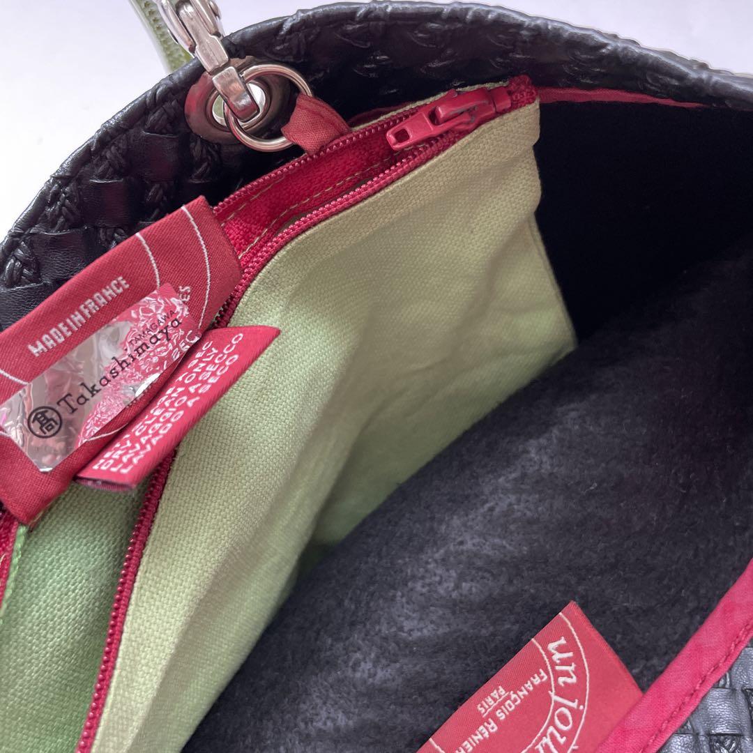美品アンジュールアンサック un jour un sac トートバッグ
