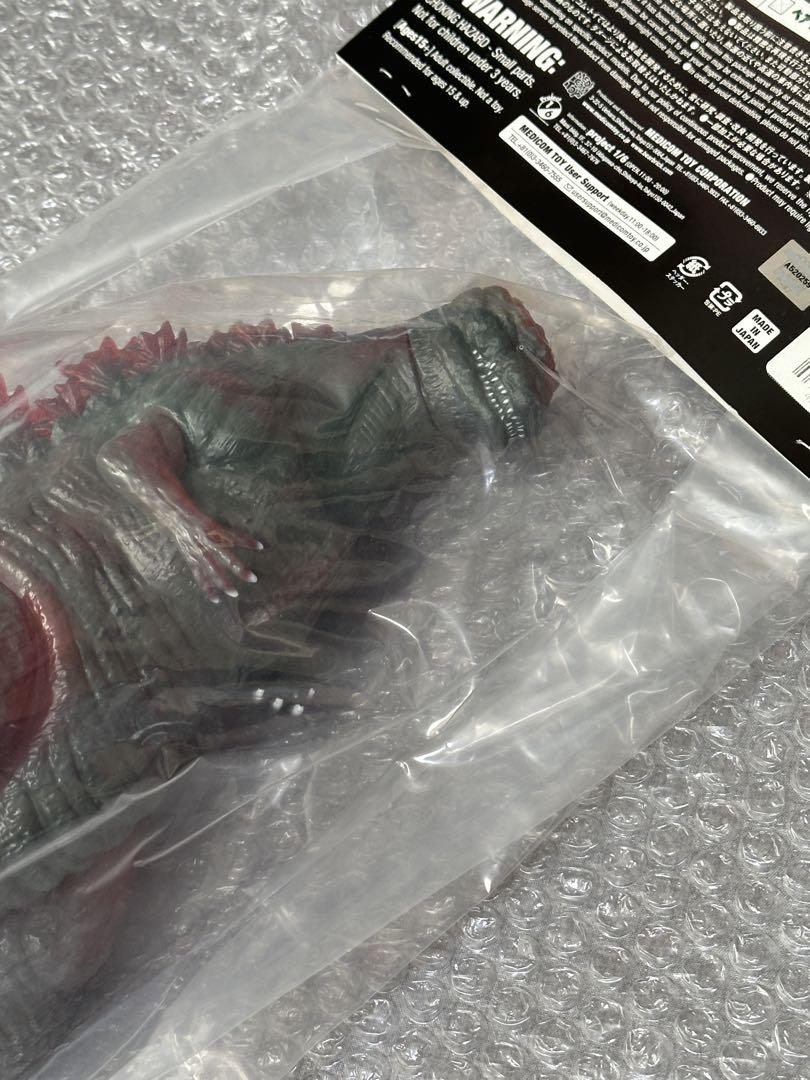 新品　マーミット　ゴジラ2016（第4形態）重塗装Ver クリアレッド+黒塗装