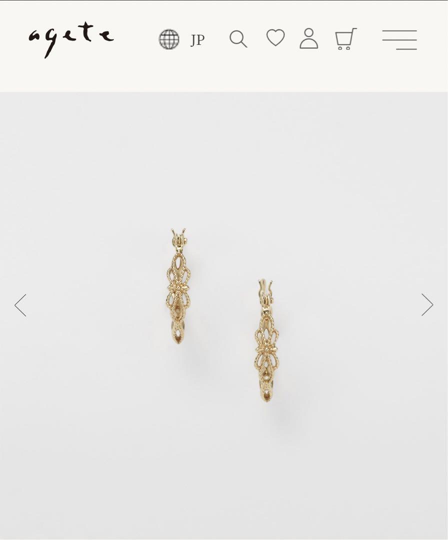 agete アガット　新品未使用ピアス
