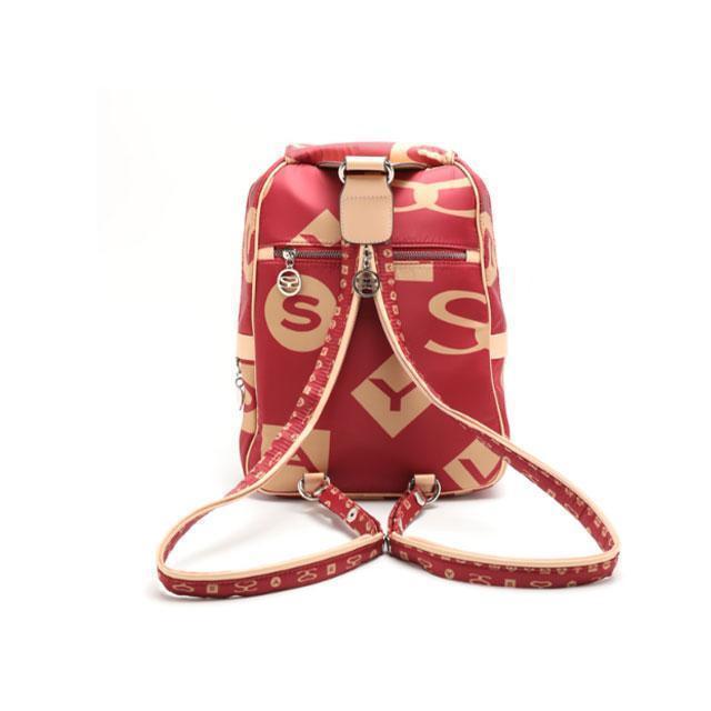 【新品】 SAVOY モノグラム柄 ボディバッグ リュック レディース バック 新品】 SAVOY モノグラム柄 ボディバッグ リュック レディース